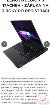 LENOVO LEGION 17ACH6H - 7