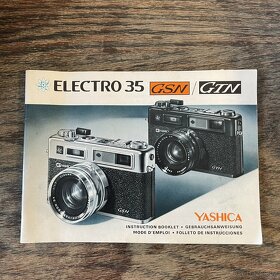 Yashica Electro 35 Yashinon DX 45mm 1:1,7 - 7
