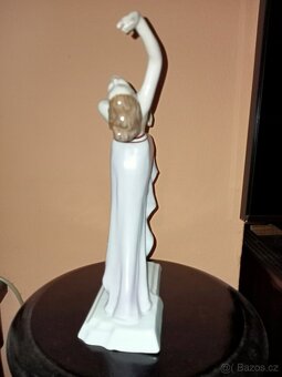 POLO AKT dívka v záklonu ROYAL DUX ART-DECO v.25cm - 7