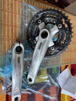 Přední brzda Elixir 5 a Shimano klika s přsnykačem Slx - 7
