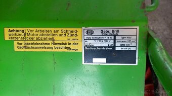 Vertikutator Brill 4TB 40 - benzínový 2kW - 7