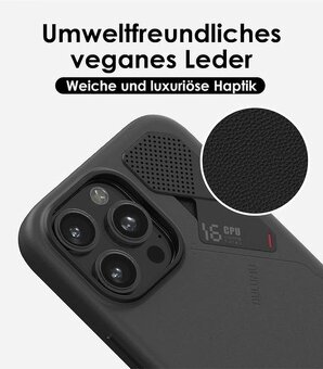 Kožené pouzdro iPhone 16 Pro - 7