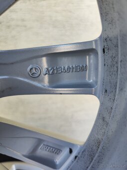 ORIGINÁL ALU kola MERCEDES s PNEU CONTINENTAL 6mm 17" - 7