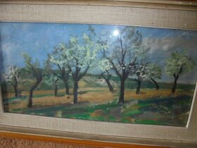 OBRAZ OLEJ  NA KARTONU-ŠIMORDA 59 - 7