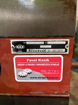 Prodám radiální vrtačku VR4 - 7