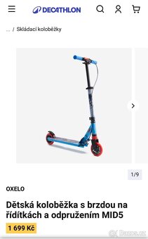 Dětská koloběžka Decathlon Oxelo MID5 - 7