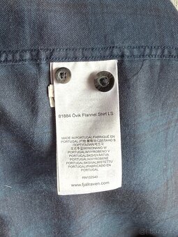 Outdoorová košile Fjallraven Ovik Flannel Shirt LS M - 7