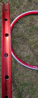 Duralové 26" ráfky VUELTA Airline, červená metalíza - 7