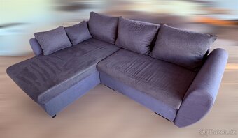 Prodám rozkládací pohovku s úložným prostorem - 7