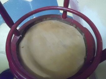 Zajímavé dřevěné Starožitné Křesílko J a JOSEF KOHN - VÍNOVÉ - 7