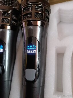 4x bezdrát dobijecí mikrofony + přijimač - 7