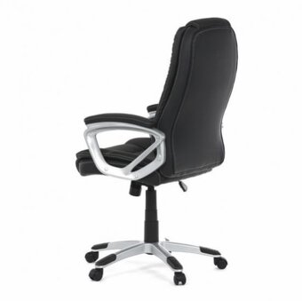 Kancelářské křeslo v černé ekokůži model KA-Y282 BK - 7