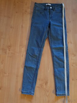 Rifle  džíny sinsay v.34 modré úzké - 7