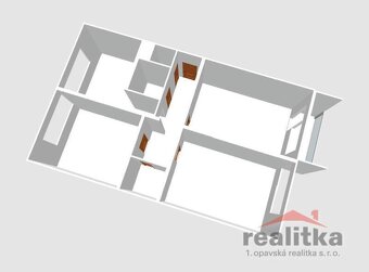 Pronájem bytu 3+1, 76 m2, ul. Otická, Opava - 7