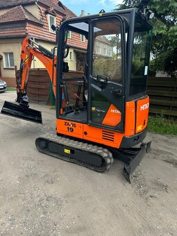 Hitachi zx19 Minibagr 2T + powertilt + 2x lžíce - 7