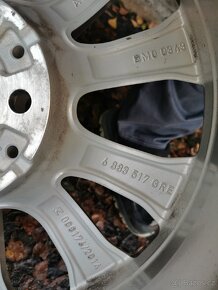 Originální alu kola na BMW G20 G21 17" zimní - 7