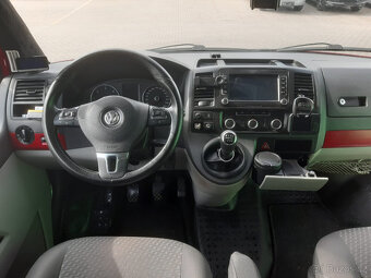 VW Transporter T5 facelift, 2,0 103kw, r.v.2011, 5míst, long - 7