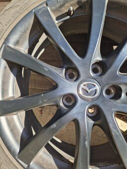 Kompletní kola Mazda 3 – alu disky + celoroční pneumatiky - 7