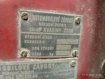 Škoda Octavia Combi r. v. 1969 (započatá renovace) - 7