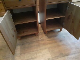 Ikea noční stolek Leksvik - 7