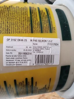 Weber pastovitá omítka silikonová + Penetrace - 7