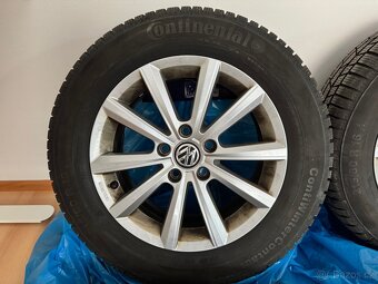 16" Originál VW Merano 5x112 zimní pneu 8,5mm - 7