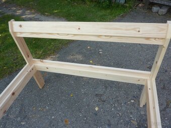 IKEA NEIDEN rám postele, borovice 200x90 cm - nová - 7