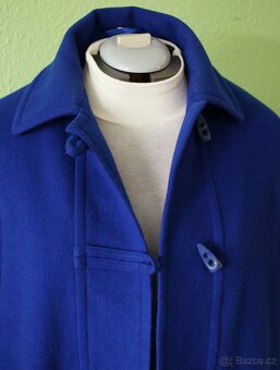 Královsky modrý duffle coat Miss Smith vel.42 - 7