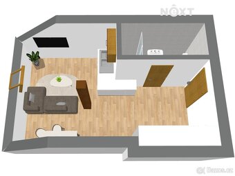 Prodej byt 1+kk, 22㎡ - 7