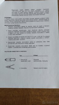 Nabíječka autobaterií - jako NOVÁ - 7