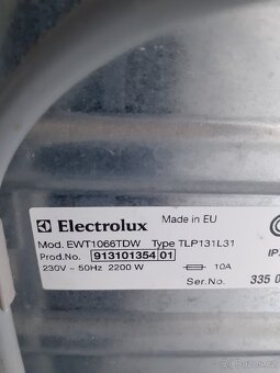 Pračka Electrolux EWT1066TDW/// A+/ 6KG/ 1000 ot/ min - 7