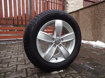 ZÁNOVNÍ ZIMNÍ ORIGINÁL VW 16" 5x112 pneu 205/60R16 - 7
