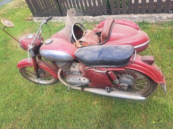 Jawa sport 250 sidecar s TP - 7