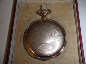 Prodám za cenu zlata CELOZLATÉ 14K kapesní hodinky - 7
