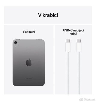 Dotykový tablet Apple iPad mini (2024) Wi-Fi + Cellular 128 - 7