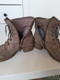 Kožené kotníkové boty s.Oliver (38) - 7