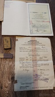 Plaketa, bankovky atd. - 7