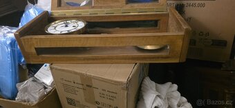 Staré ast deco nástěnné hodiny - 7