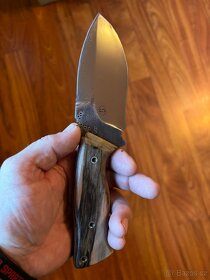 Prodám mnou ručně vyrobený lovecký nůž-Prodáno - 7
