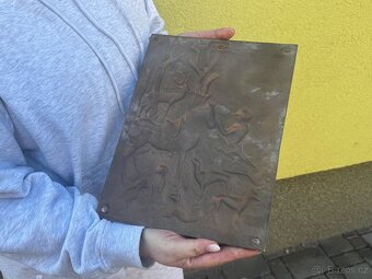 A.Dürer obraz bronz 3,5kg - 7