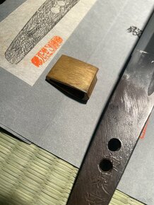 Japonský Starožitný Samurajský meč Tanto Kunisada - 7