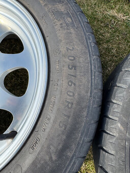 Alu disky BMW 15" 4 kusy original - TOP stav - 7