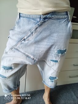 Baggy-nasrávačky-harémky šortky vel."L-XL" - 7