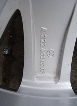 Alu disky originál Mercedes 18", 5x112 , ET 41,šíře disku 8 - 7
