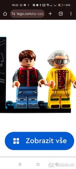 Lego Minifigure Ideas - Doc Brown Navrat do budoucnosti - 7