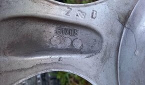 SADA ALU KOLA 4x100 R15, 7Jx15H2, SEAT,VW,ŠKODA 195/50/R15, - 7