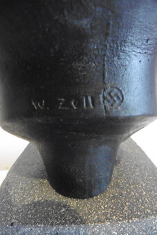 ADOLF HITLER velká busta 32cm/7,5kg signována - 7