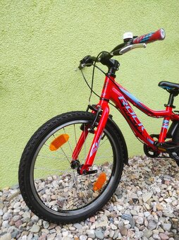 Značkové dětské kolo Rock Machine 20" (červená/modrá) - 7