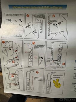 LED Sprchový panel - 7