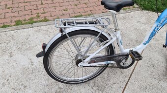 Prodám Dětské KOLO 24'' PUKY MODRÉ a RÚŽOVÉ JAK NOVÉ - 7